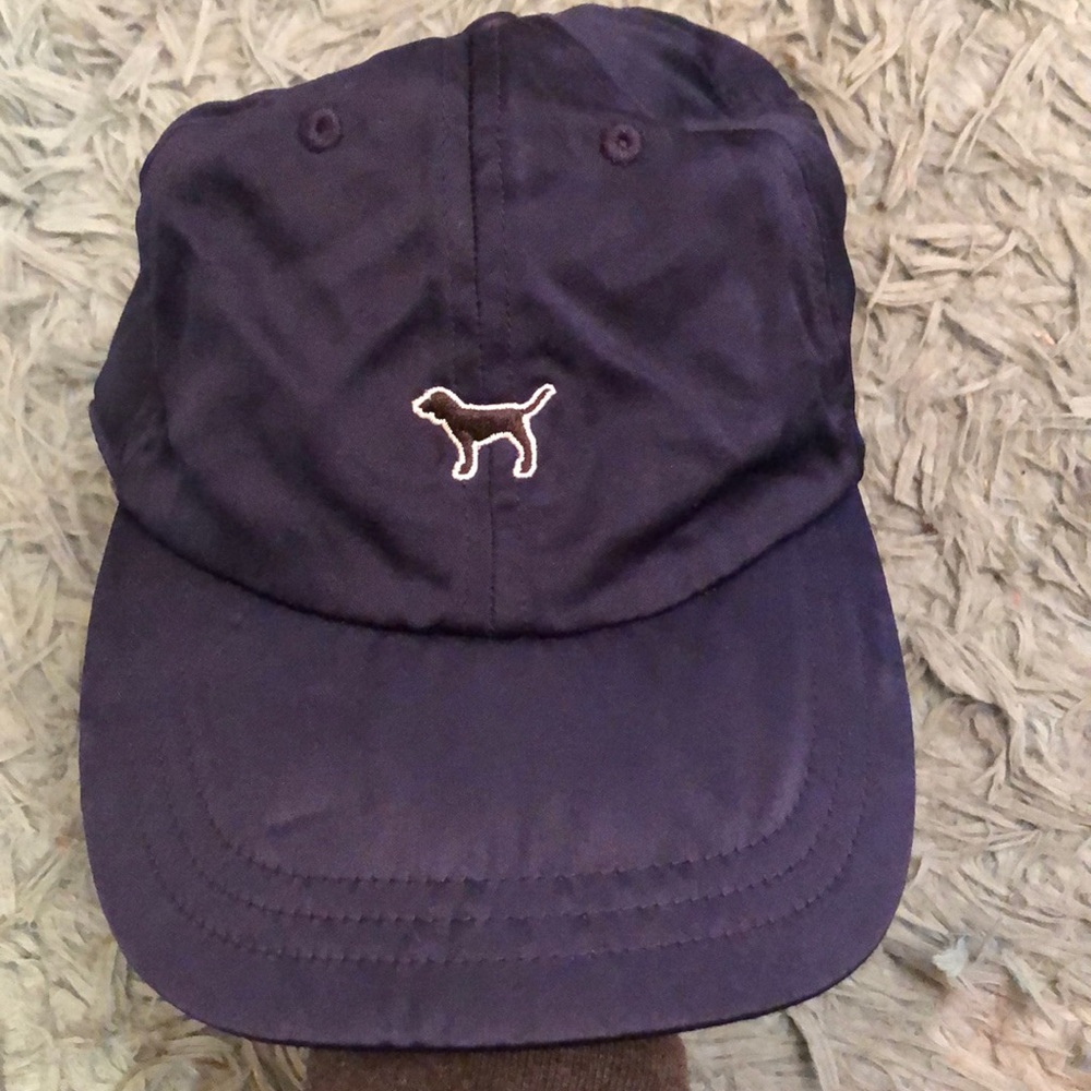 Pink Navy Blue Hat